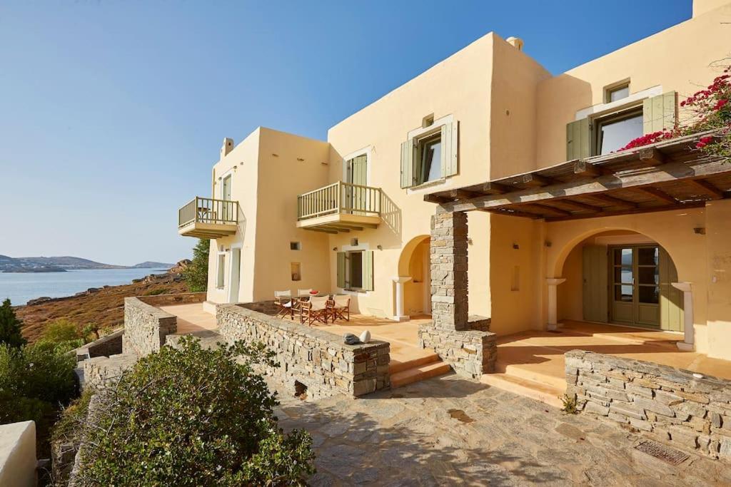 Ochre Dream, Beach Front & Sunset Villa Naousa 外观 照片