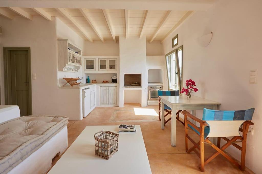 Ochre Dream, Beach Front & Sunset Villa Naousa 外观 照片