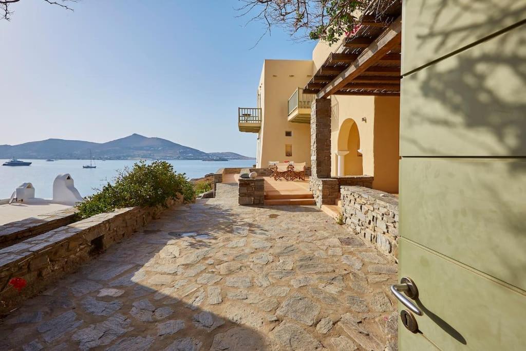 Ochre Dream, Beach Front & Sunset Villa Naousa 外观 照片