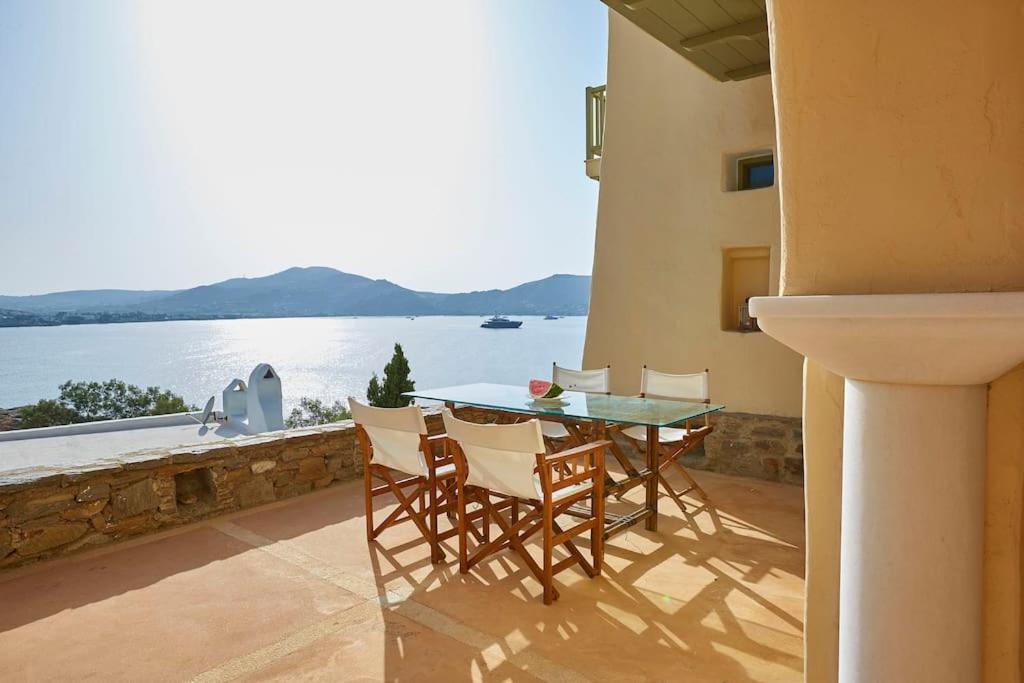Ochre Dream, Beach Front & Sunset Villa Naousa 外观 照片