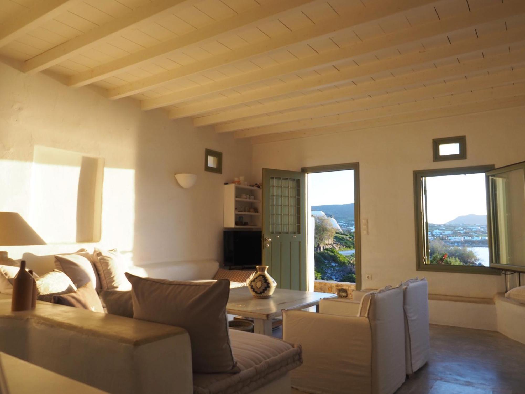 Ochre Dream, Beach Front & Sunset Villa Naousa 外观 照片