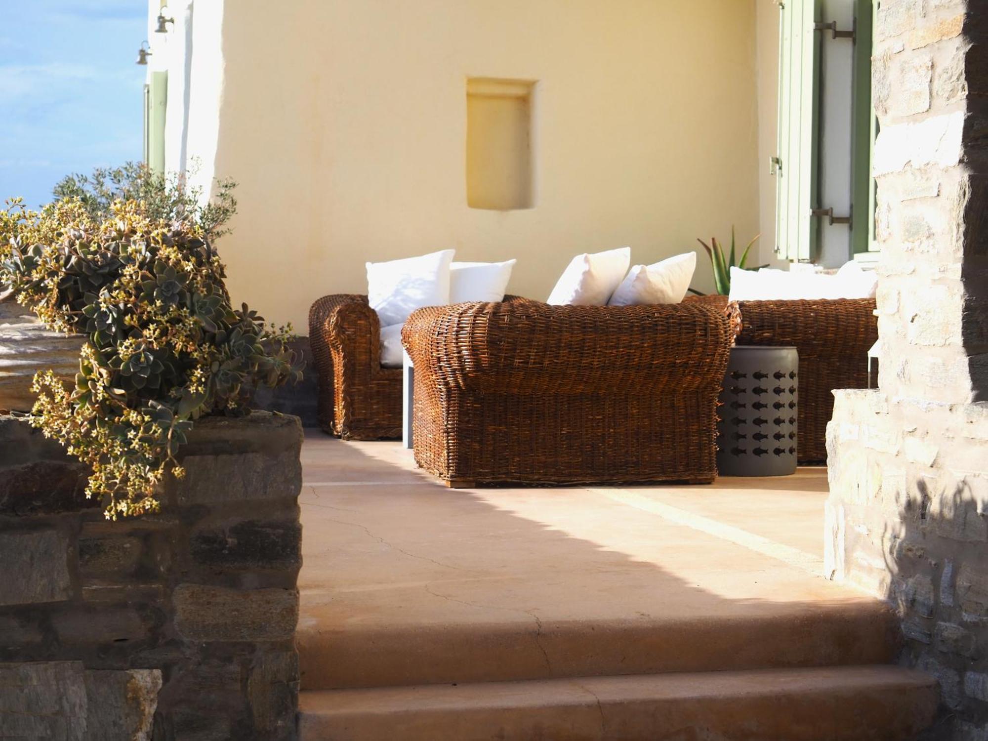 Ochre Dream, Beach Front & Sunset Villa Naousa 外观 照片