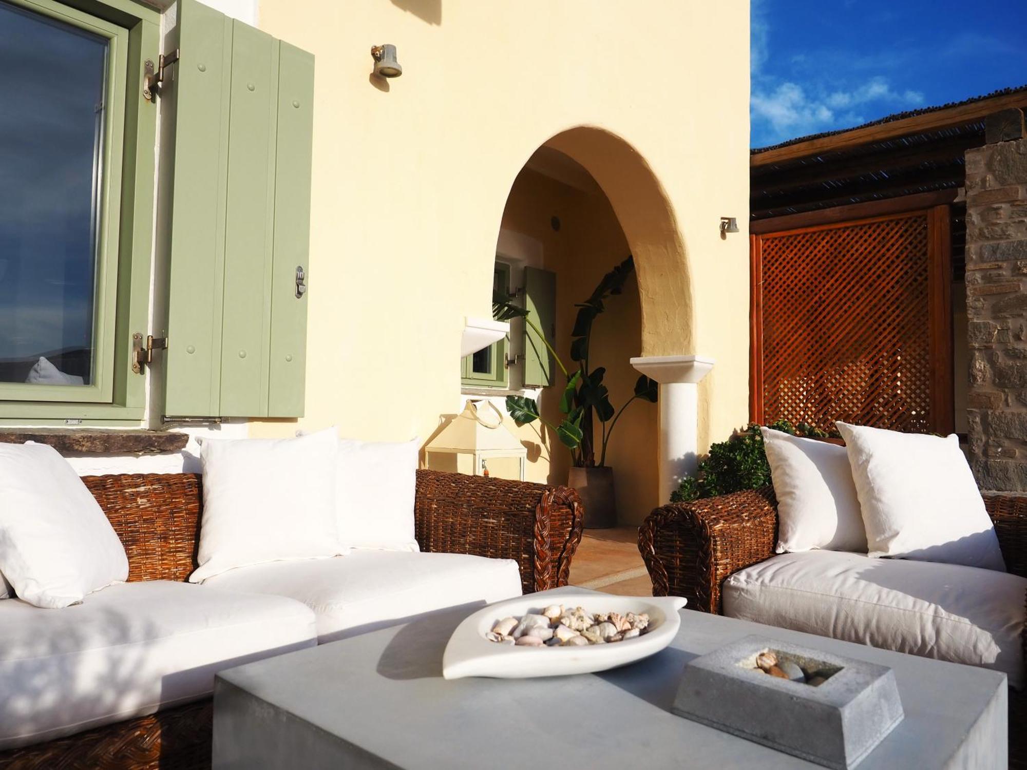 Ochre Dream, Beach Front & Sunset Villa Naousa 客房 照片